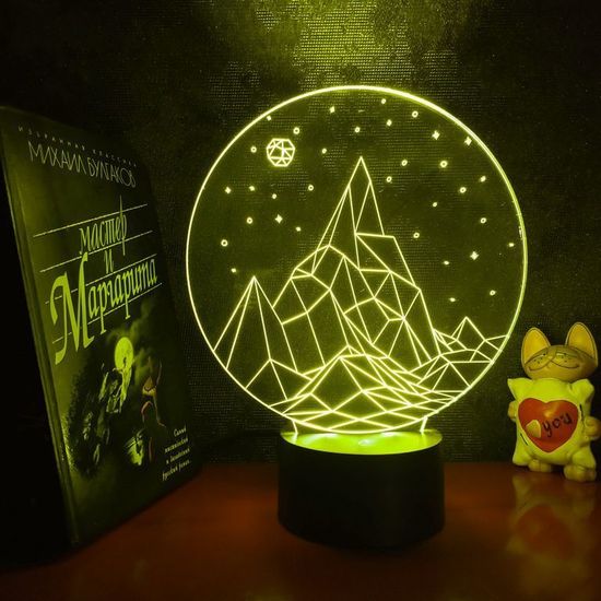 Настольный светильник Гора