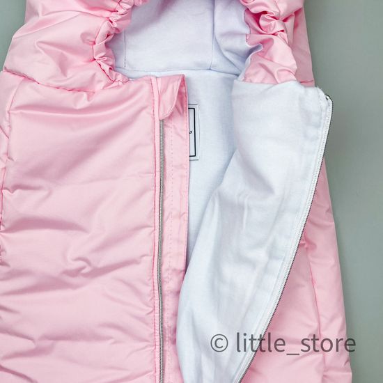 Конверт "Бруклин" Осень/зима (0-6мес) Розовый