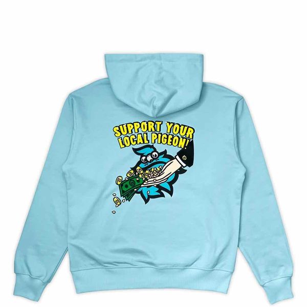 Худи ACP Support Your Local Hood Голубой - фото 4