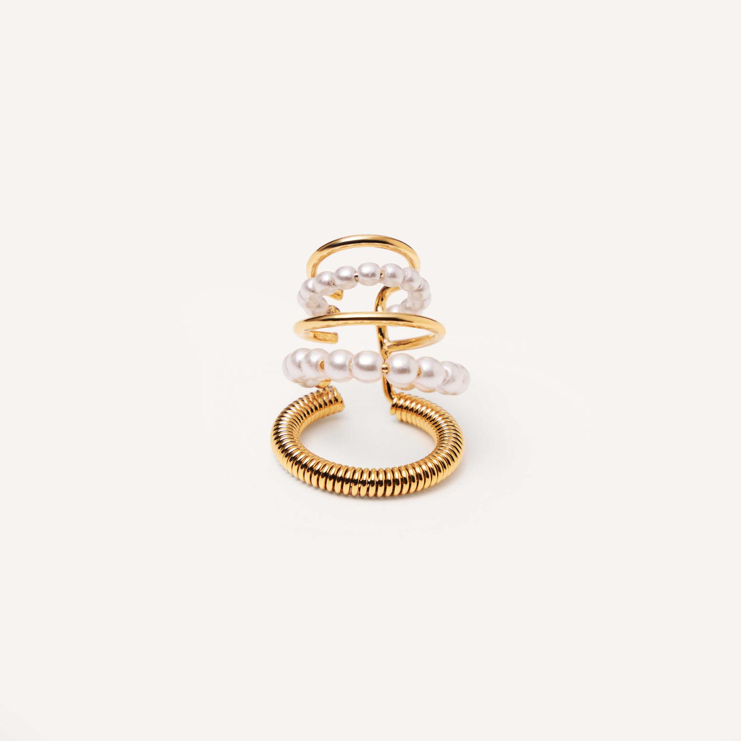 Кафф Pearly Coil Earcuff