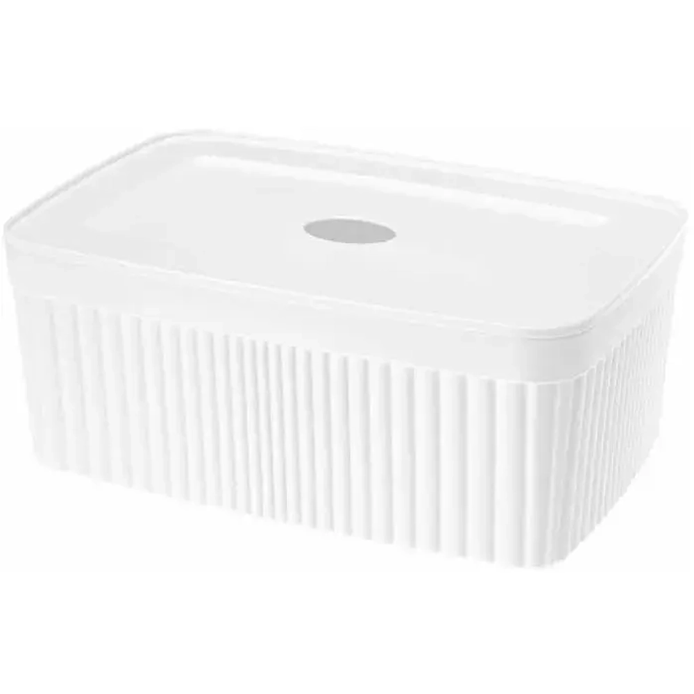 Лоток с крышкой velvet, 230х90 мм, 2,5л (белый)