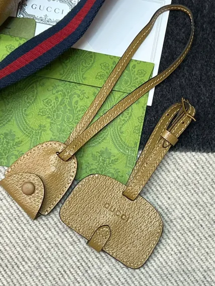 Сумочка Gucci Bauletto маленького размера коричневый