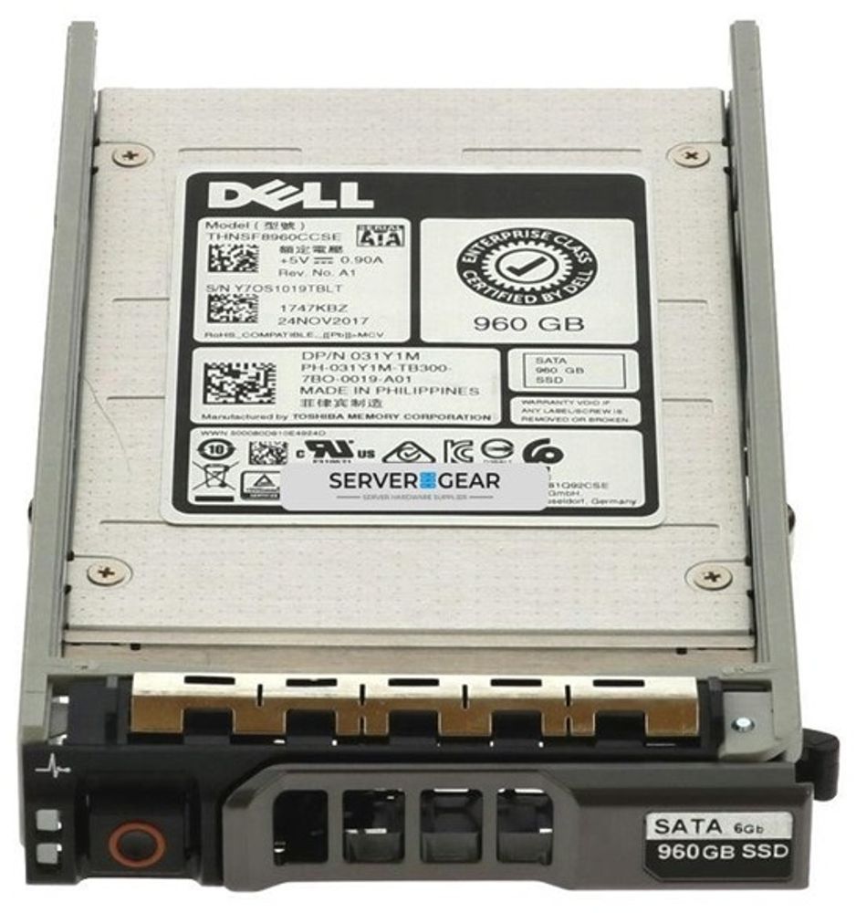SSD DELL 345-BDRK 960 Гб