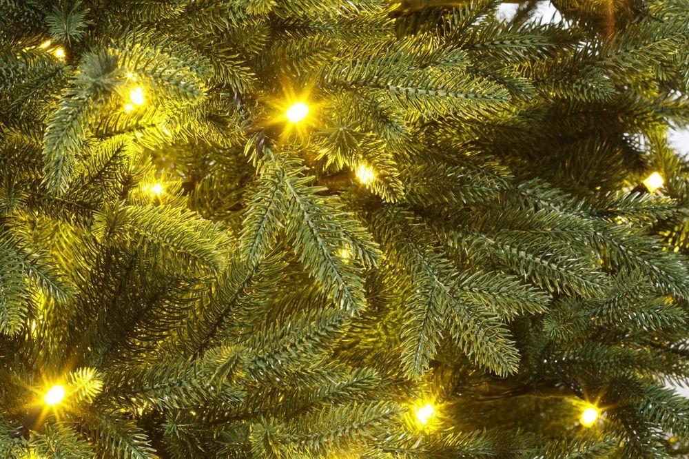 Елка с гирляндой «Эльга» (Литая хвоя) 3 м