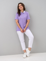 Блузка БЛк-143/пике-лиловый