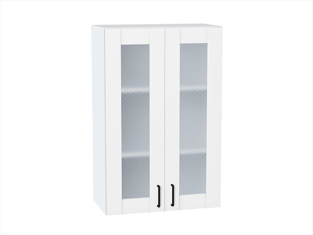 Шкаф верхний с 2-мя остекленными дверцами Лофт