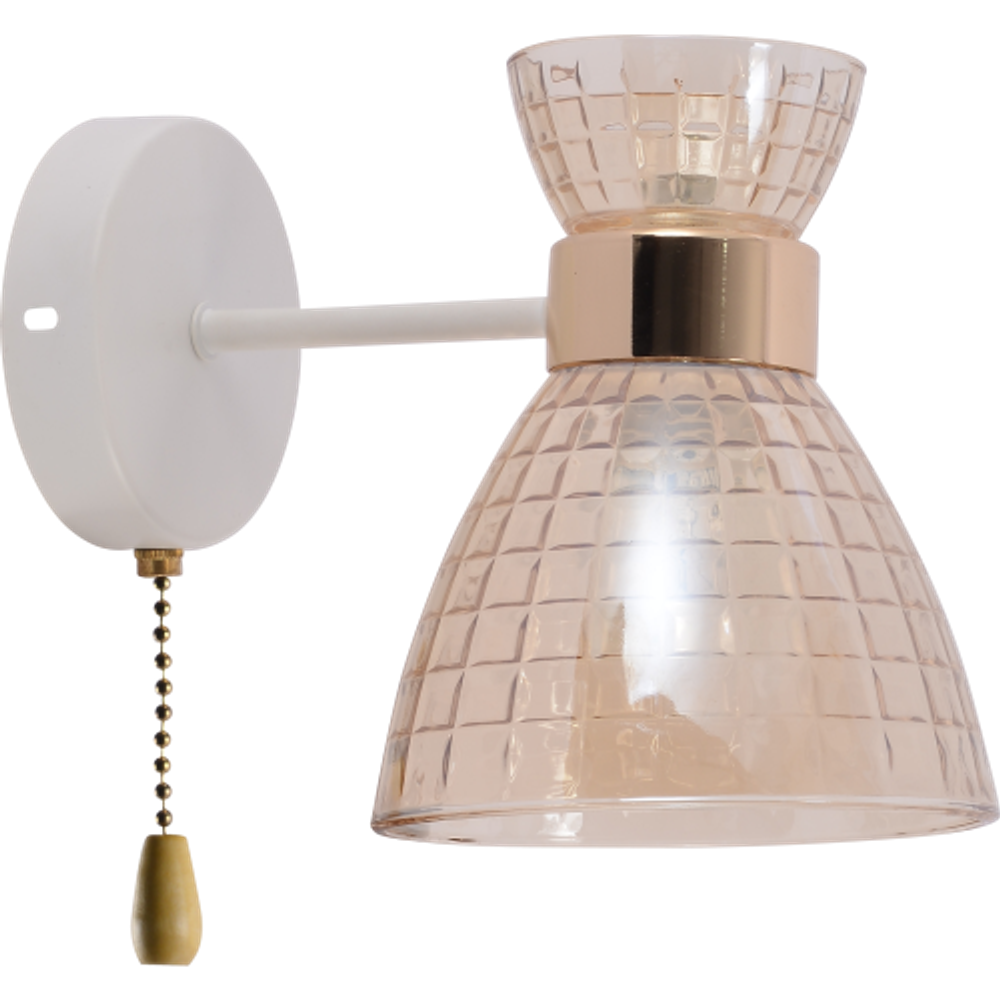 Бра светильник Rivoli Frances 9182-401 настенный с выключателем 1 х Е27 60 Вт модерн | Лайт