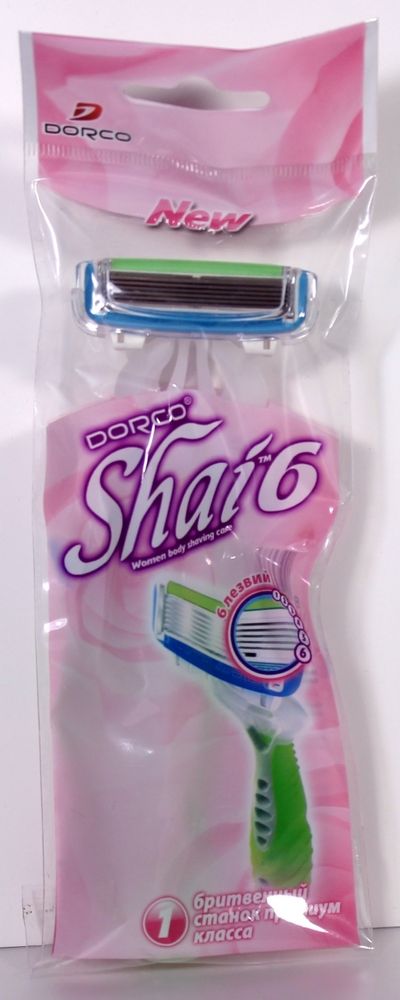 Dorco одноразовые станки женские SHAI Vanilla-6 (1шт)