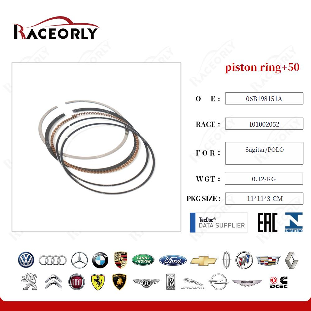 Кольца поршневые комплект ремонтные +0.50 VW VAG