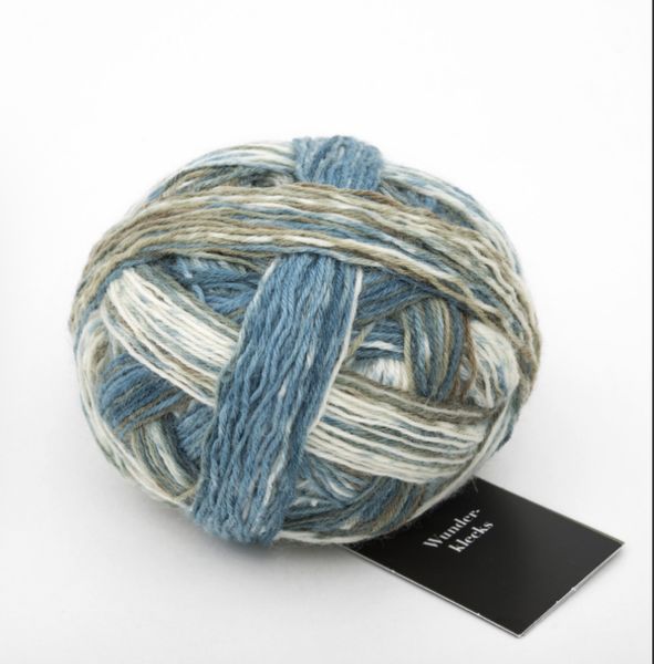 Пряжа Wunderklecks (75% шерсть, 25% полиамид), 100 г/420 м