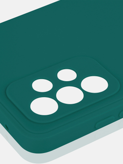 Чехол ROSCO для Samsung Galaxy A52 оптом (арт. SS-A52-COLOURFUL-DARKGREEN)