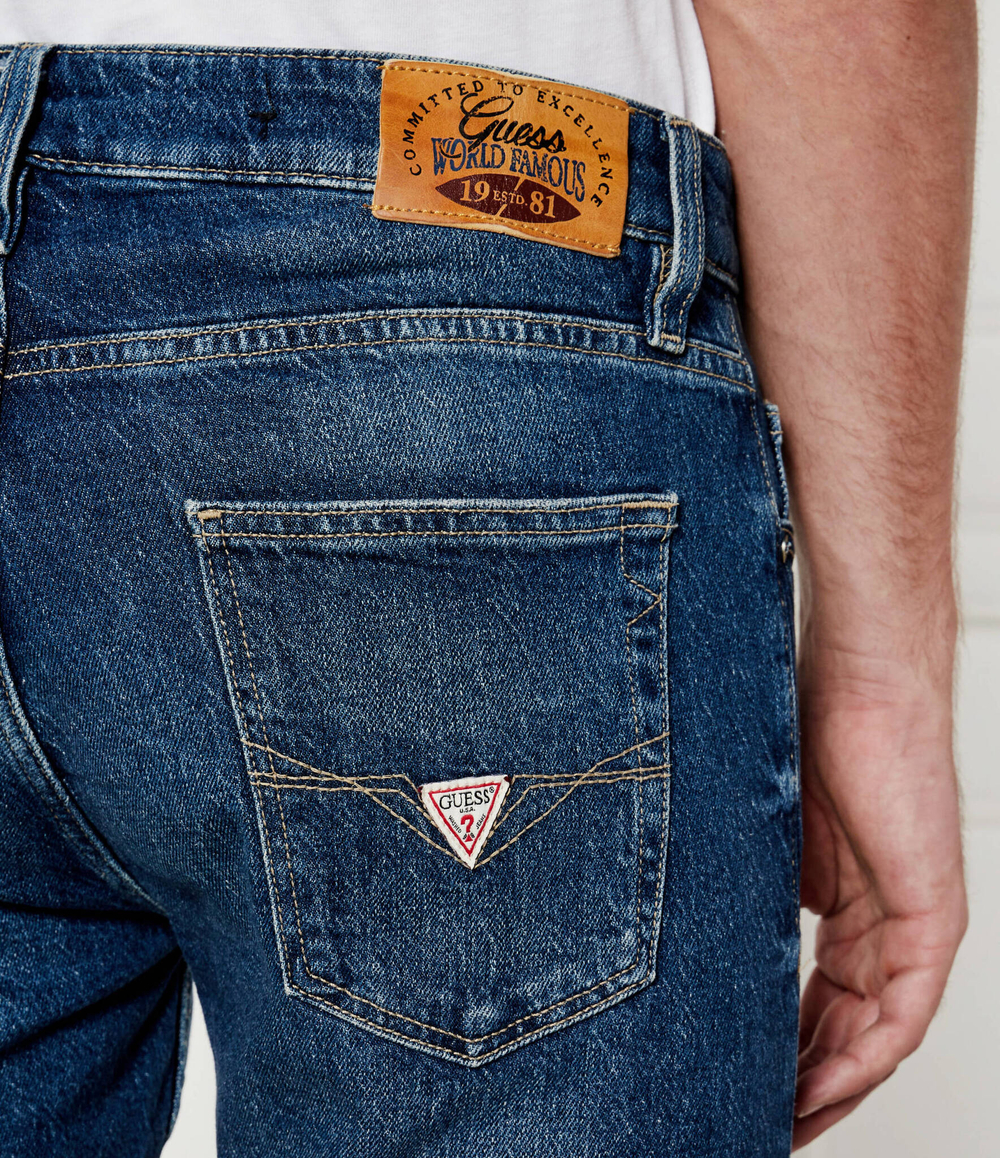 Джинсы CHRIS GUESS - темно-синий(M4YA27 D5DD1)