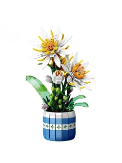 Конструктор Кактус бонсай Эпифиллум 835 деталей