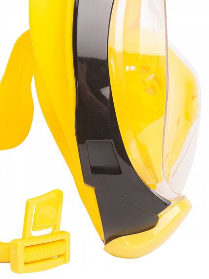 Маска полнолицевая Sargan Галактика премиум черная/желтая/желтая