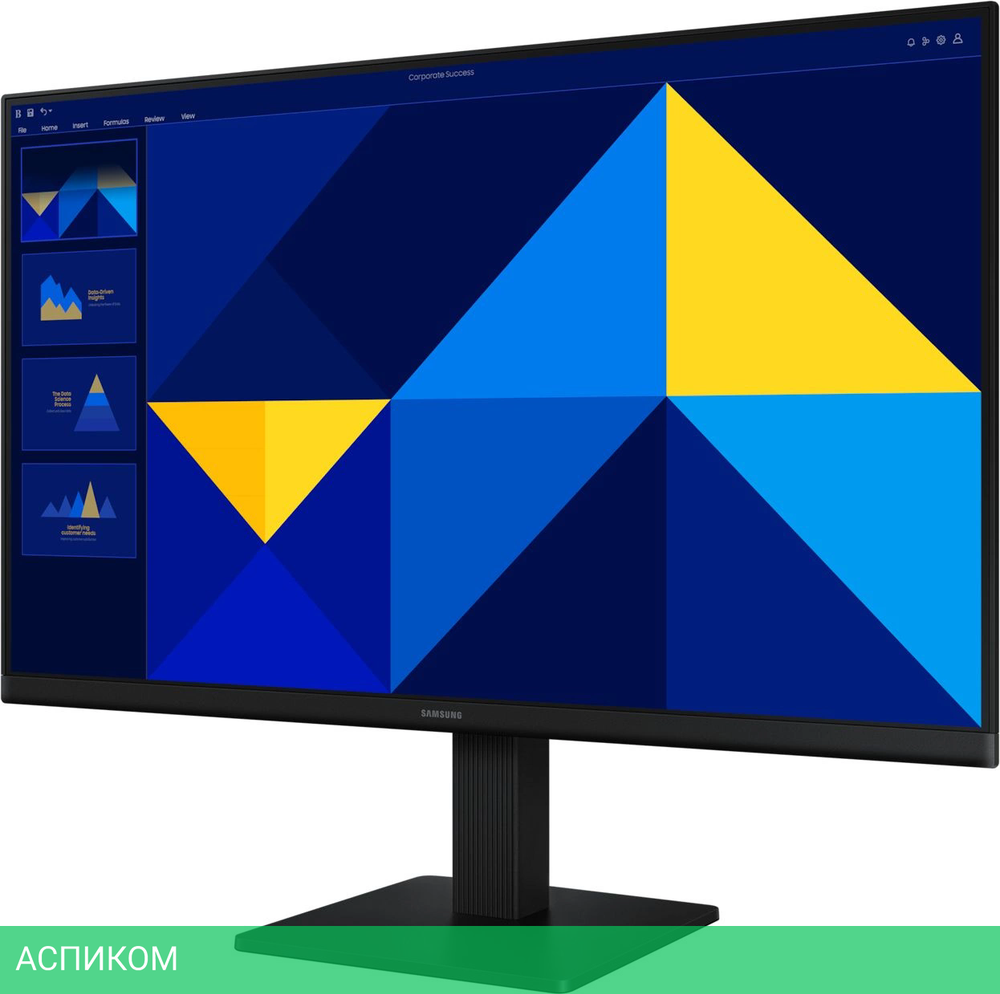 Монитор Samsung 24" Essential S3 S24D300GAIXCI