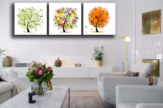 Модульная картина "Времена года"