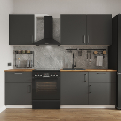 Полка Domaci Феррара 150-я D24760 для бутылок, черный муар