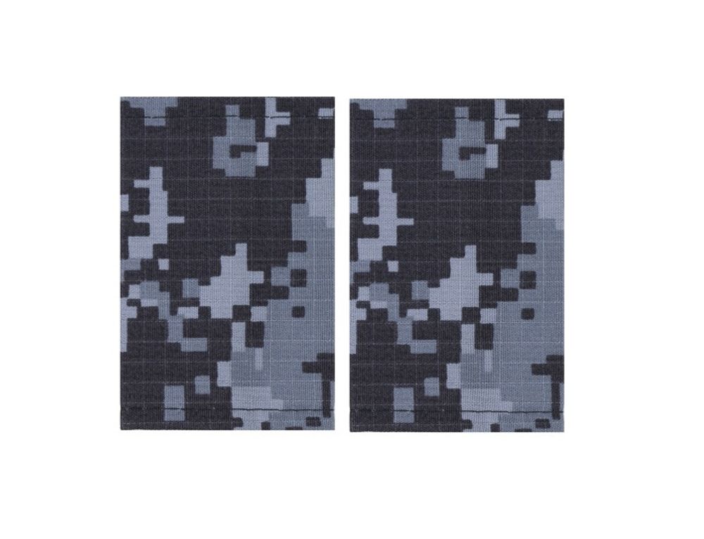 Фальшпогоны Росгвардия ВОХР синяя цифра чистые пустые