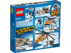 LEGO City: Арктический вертолёт 60034 — Arctic Helicrane — Лего Сити Город