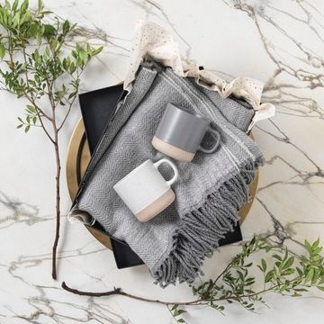 Плед «елочка» Haven