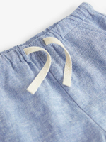 Шорты льняные для мальчика Next 926-433, Голубой