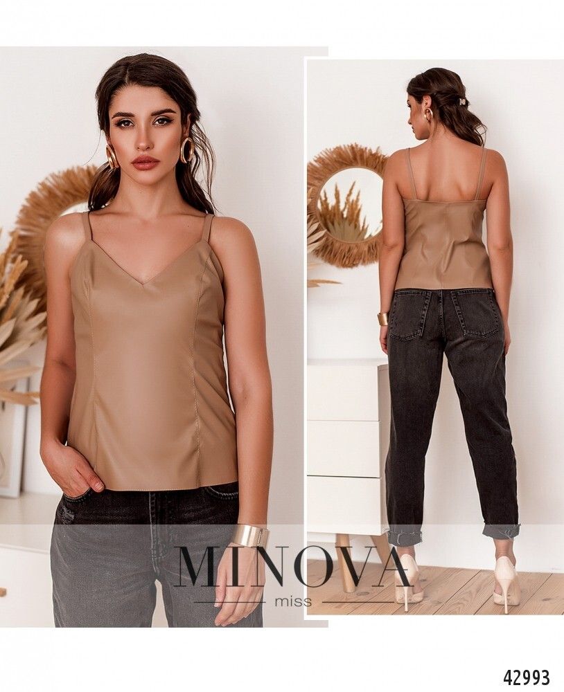 Майка 2164-бежевый Minova