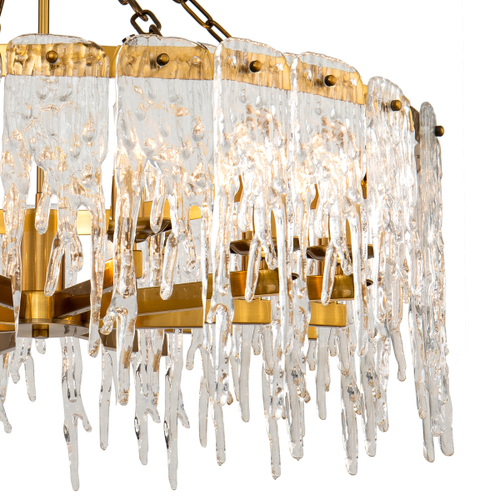 Люстра KG1102P-8A brass