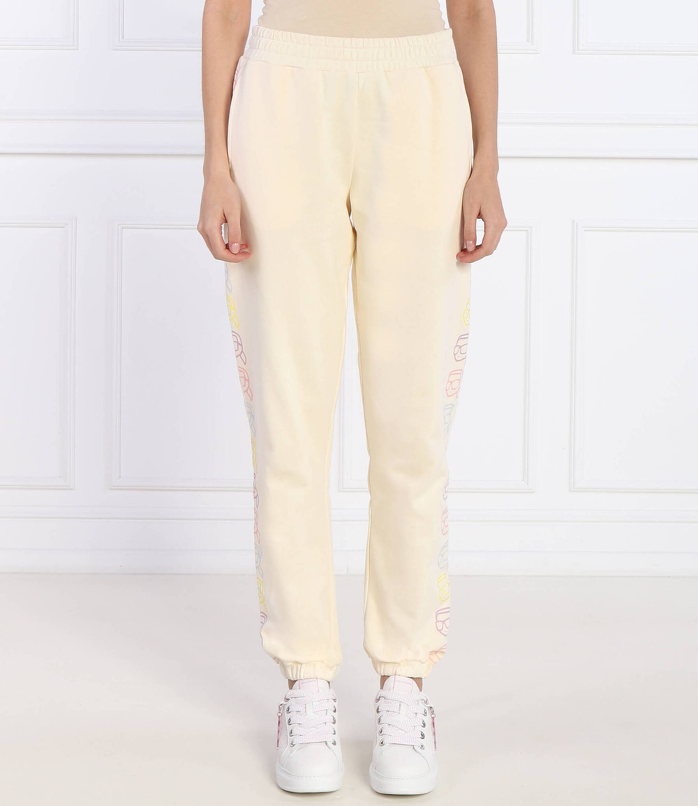 Спортивные штаны ikonik 2.0 outline Karl Lagerfeld - кремовый(241W1052)