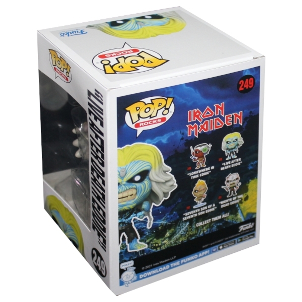 Фигурка Funko POP! Rocks - Iron Maiden Live After Death Eddie