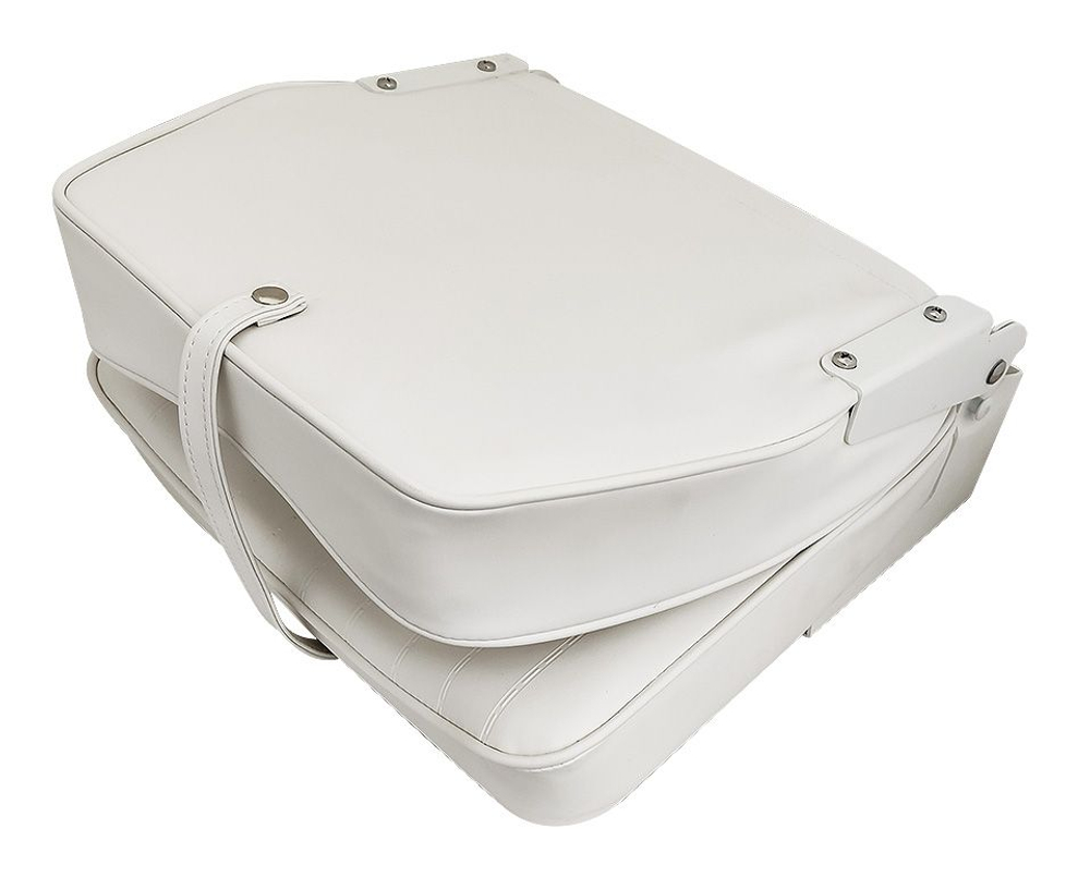 Сиденье виниловое Economy, белое (10268277)