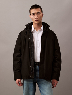 Пуховик Calvin Klein Melange Tech Puffer Jacket Black