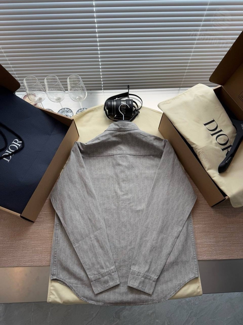 Джинсовый костюм Christian Dior (OverSize)