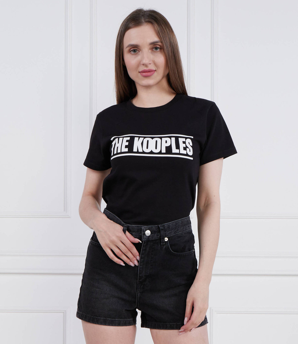 Футболка The Kooples - черный(FTSC26017K)