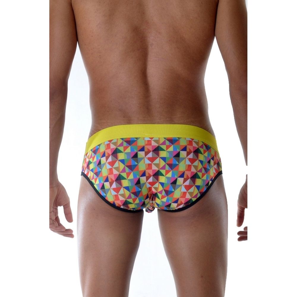 Мужские трусы слипы разноцветные Don Moris DM111821