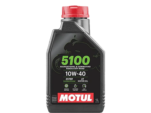 Масло мотоциклетное Motul 5100 4T 10W-40 1л.