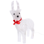 Фигура светодиодная «Мерцающий олень» 24*17*37 см, 30 ламп LED, авторежим, 220V, Белый