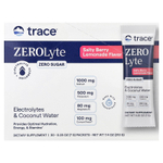Trace, ZEROLyte, электролит и кокосовая вода, со вкусом лимонада с солеными ягодами, 30 пакетиков по 7 г (0,25 унции)