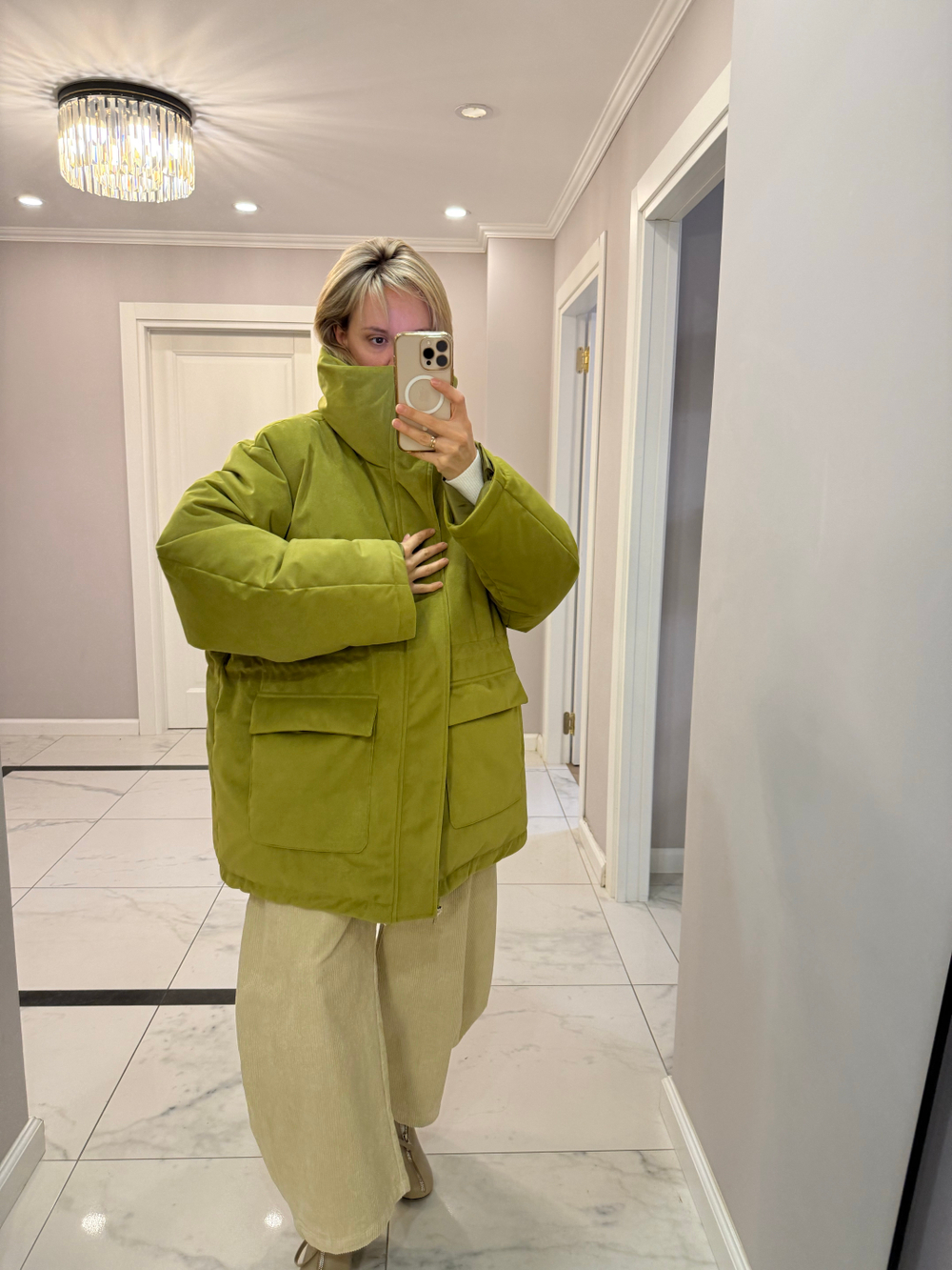 Парка пуховая PLUM