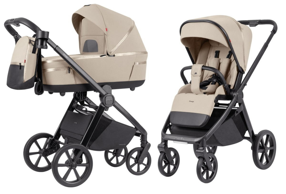 Коляска Carrello 2В1 Omega + CRL-6540/1 Solar Beige