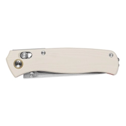 Нож складной SRM 255L-GT2 Medal Stonewash (10Cr15CoMoV, Ivory G10)