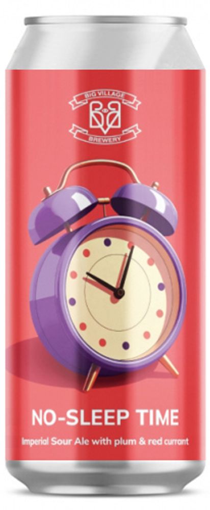 Пиво Биг Вилладж Но Слип Тайм / Big Village No-Sleep Time 0.45 - банка
