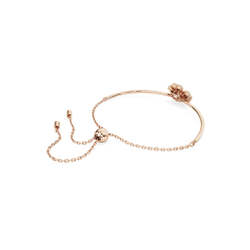 IDYLLIA:BRACELET CZ CLOVER SILK/ROS M
