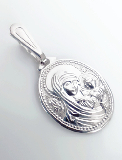 Подвеска Эстерелла, славянский оберег, серебро 925*, родирование/Ф