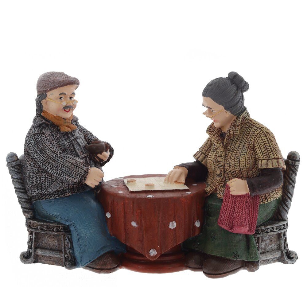 GAEM Фигурка декоративная "Бабушка с дедушкой", L21 W9 H15 см, 2в.