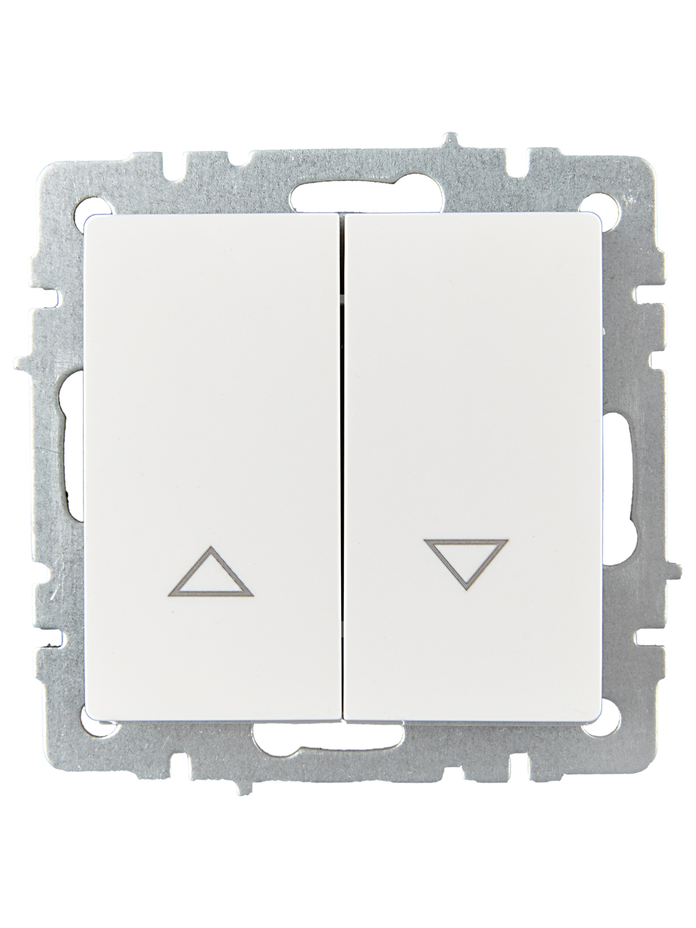 BRITE Выключатель жалюзи 10А ВС10-1-5-БрБ белый IEK