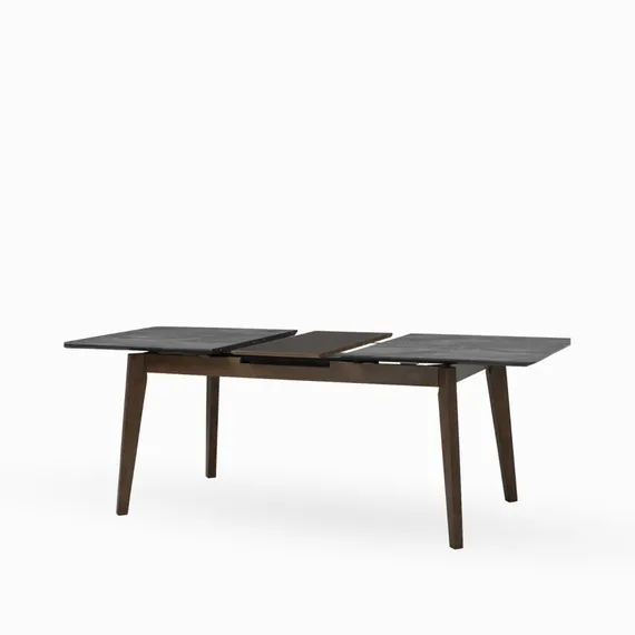 Стол раздвижной Grio 160-200х90 см, HPL серый камень