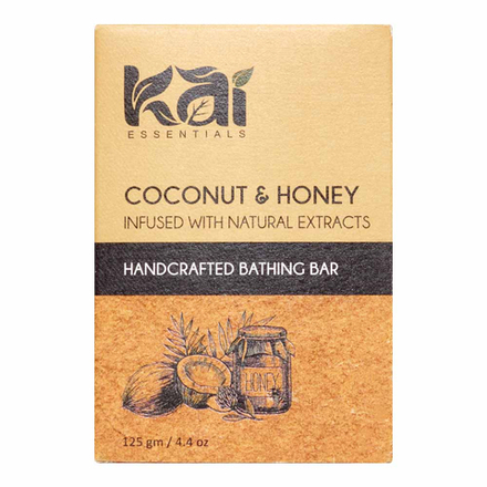 KAI ESSENTIALS Coconut & Honey Мыло Кокос и мёд 125г