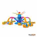 Карусель осьминог «Подводный осьминог» 16 кабинок, 32 места 12,5×12,5×5 м