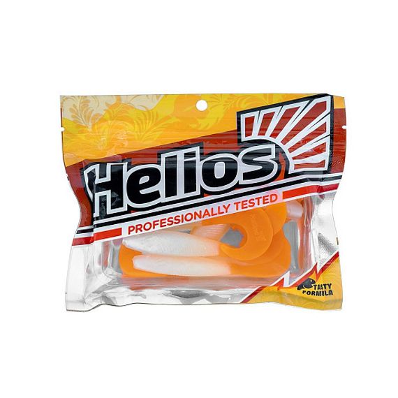 Твистер Hybrid 2,75&#39;/7,0 см Pearl &amp; Orange 7шт. (HS-13-019) Helios
