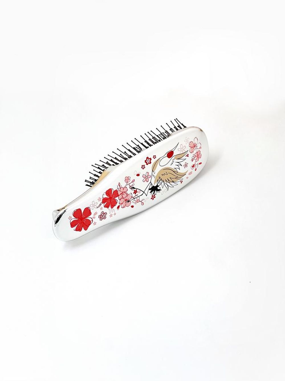 S-HEART-S Подарочный набор с расческой Scalp Brush «CRANE OF BEAUTY» и чехлом